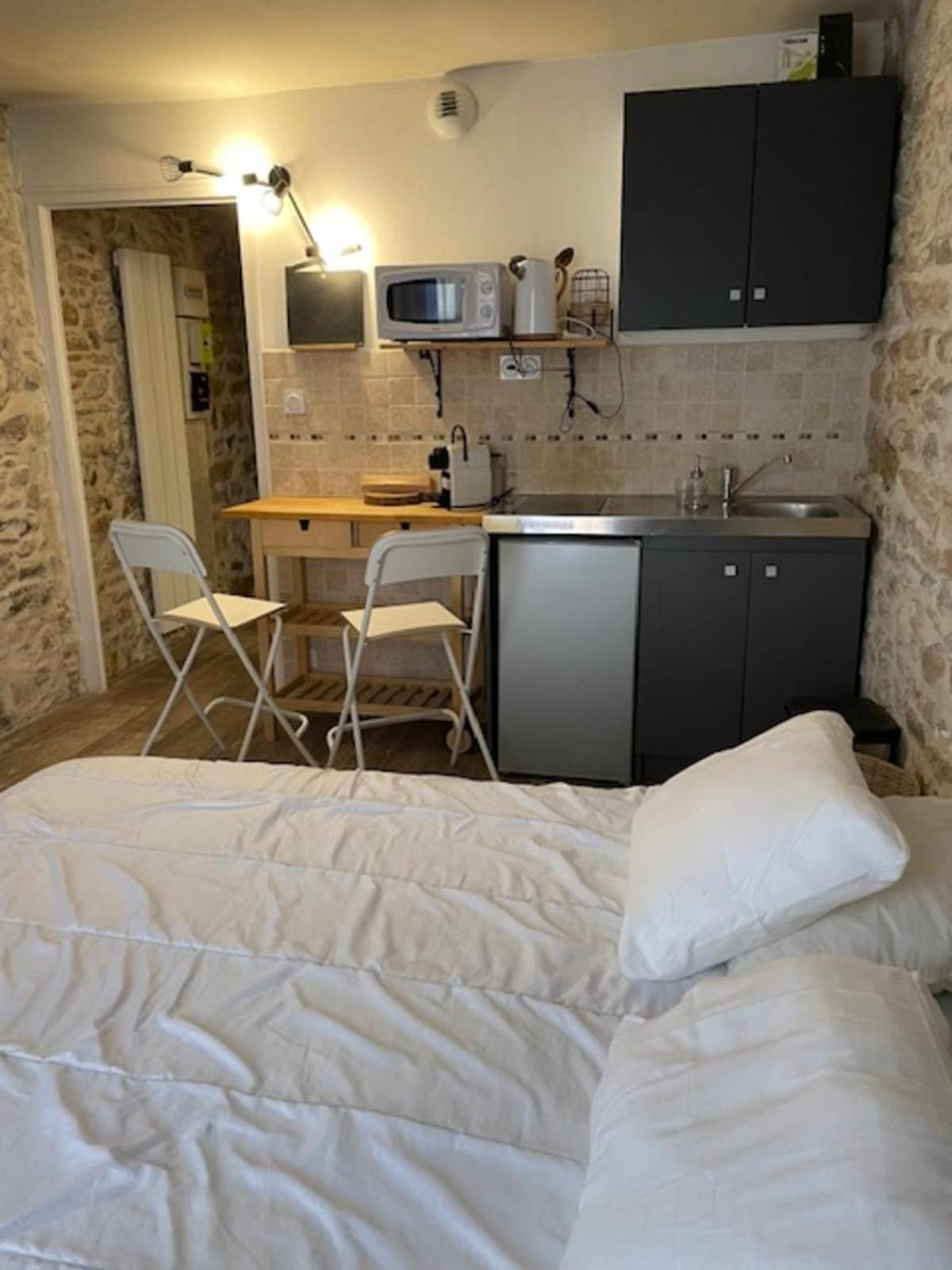Studio With Exposed Stone Vieux Lyon Exterior foto
